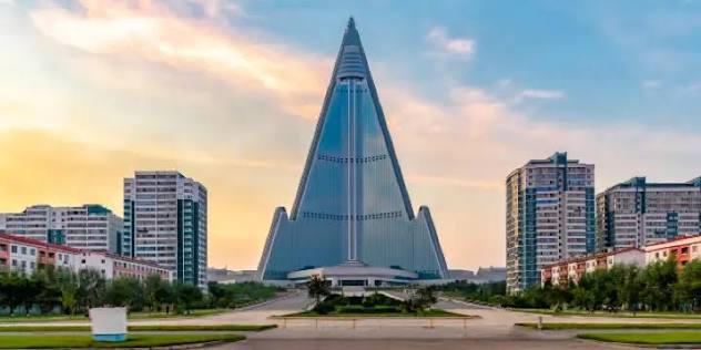 Frontier Airlines Pyongyang Office in North Korea